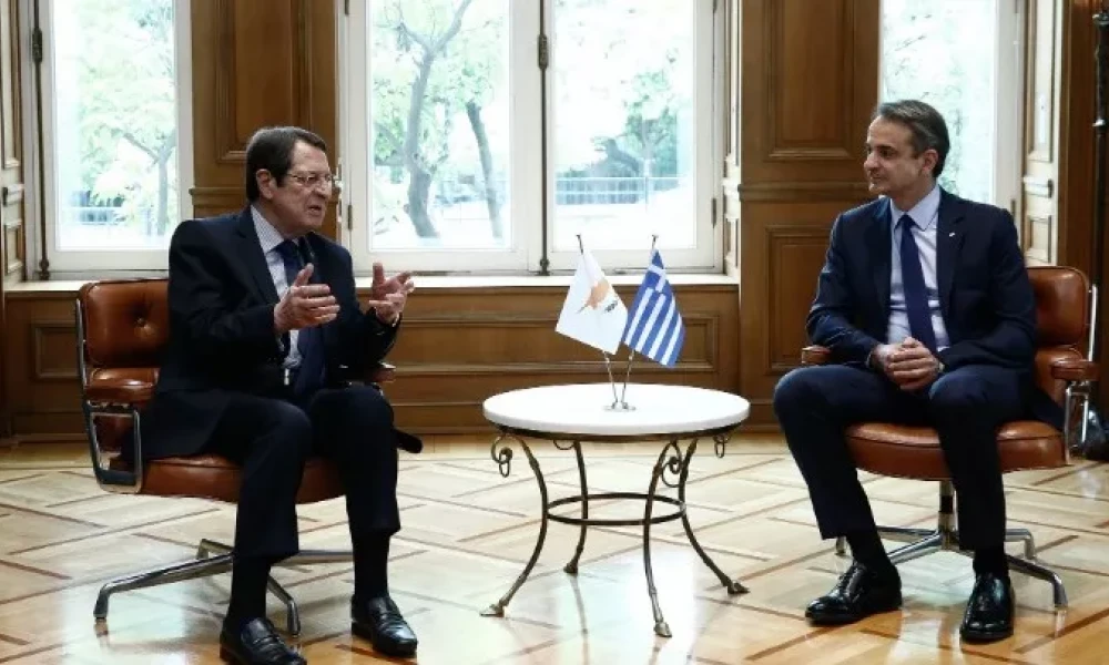 Εναρμονισμένες Ελλάδα και Κύπρος για την ειρήνη και τη σταθερότητα στην Αν. Μεσόγειο